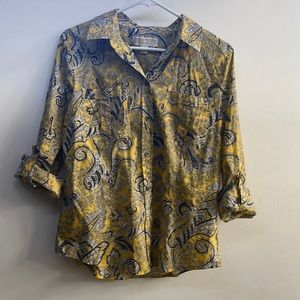 Michael by Michael Kors lightweight button down blouse- 3/4 sleeves.